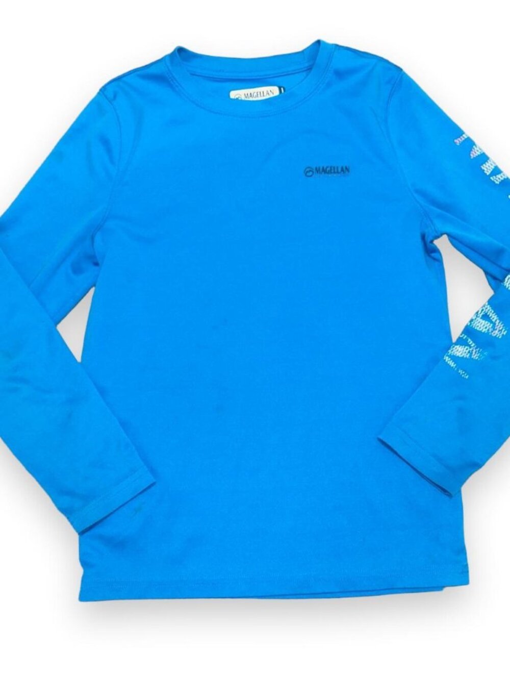 Magellan Blue Long Sleeve Shirt Boys Youth Medium